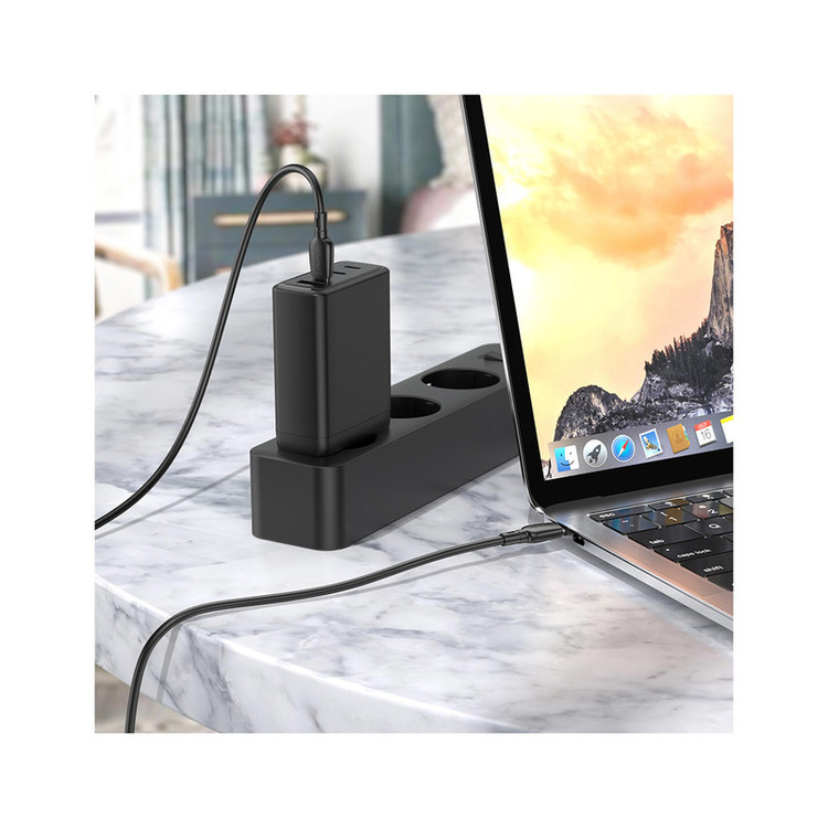 کابل USB-C بروفون مدل BX93 60W طول 1 متر