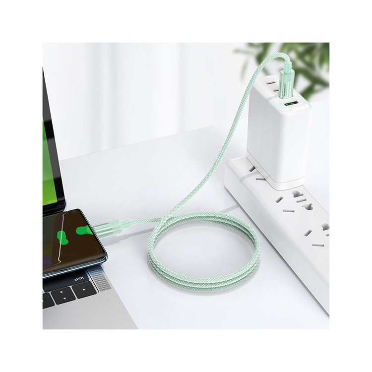 کابل USB-C بروفون مدل BU44 60W طول 1.2 متر