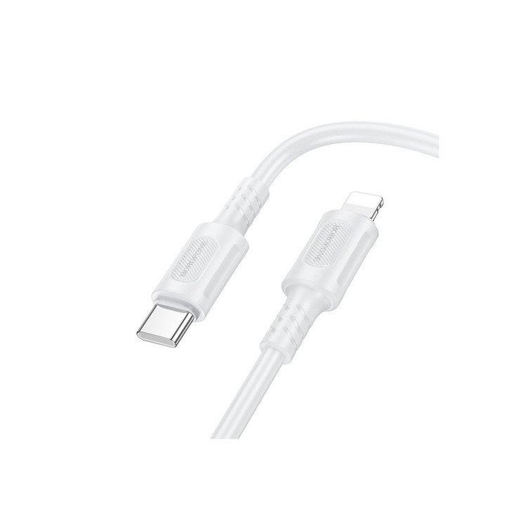 کابل تبدیل USB-C به لایتنینگ بروفون مدل BX111 27W طول 1 متر