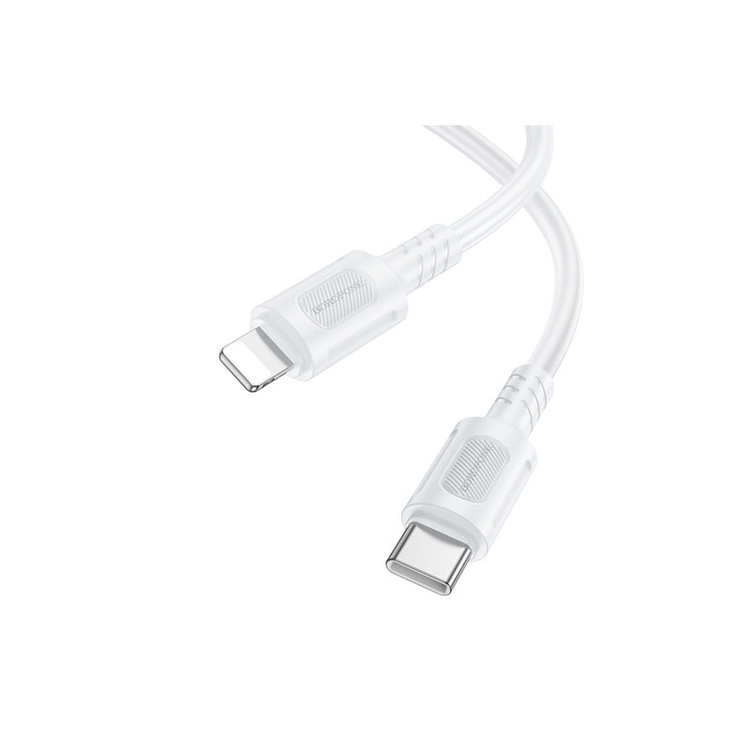 کابل تبدیل USB-C به لایتنینگ بروفون مدل BX111 27W طول 1 متر