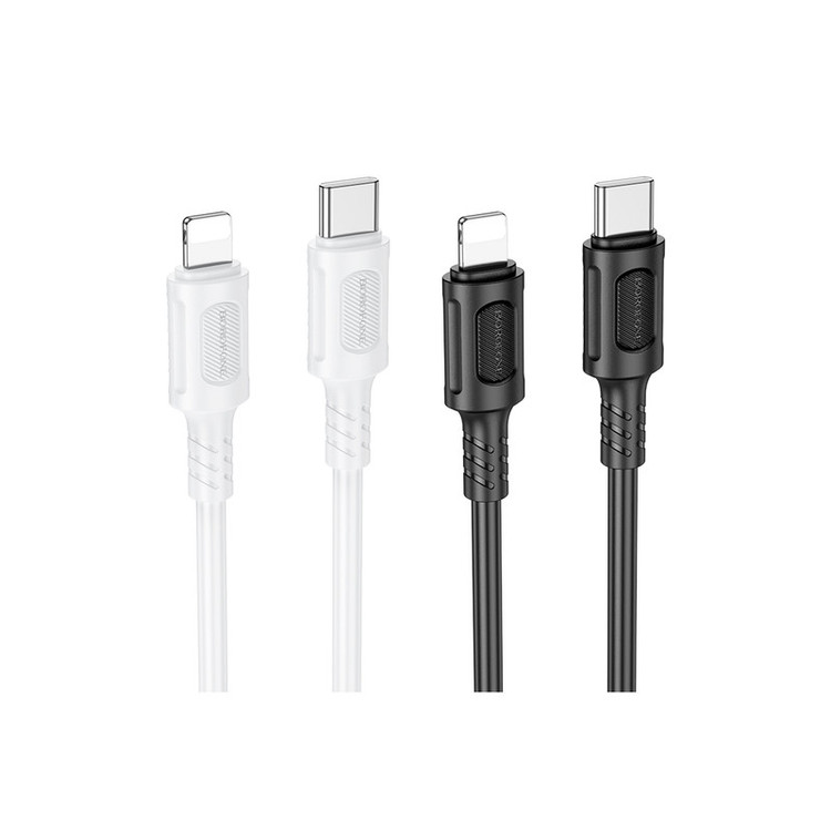 کابل تبدیل USB-C به لایتنینگ بروفون مدل BX111 27W طول 1 متر