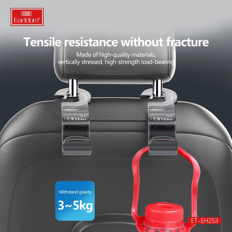 قلاب پشت صندلی خودرو ارلدام مدل VEHICLE HOOK EH253 بسته دو عددی