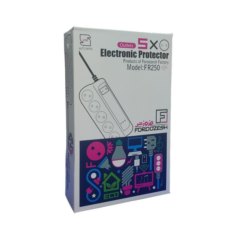محافظ ولتاژ فروزش مدل پنج خانه FR250