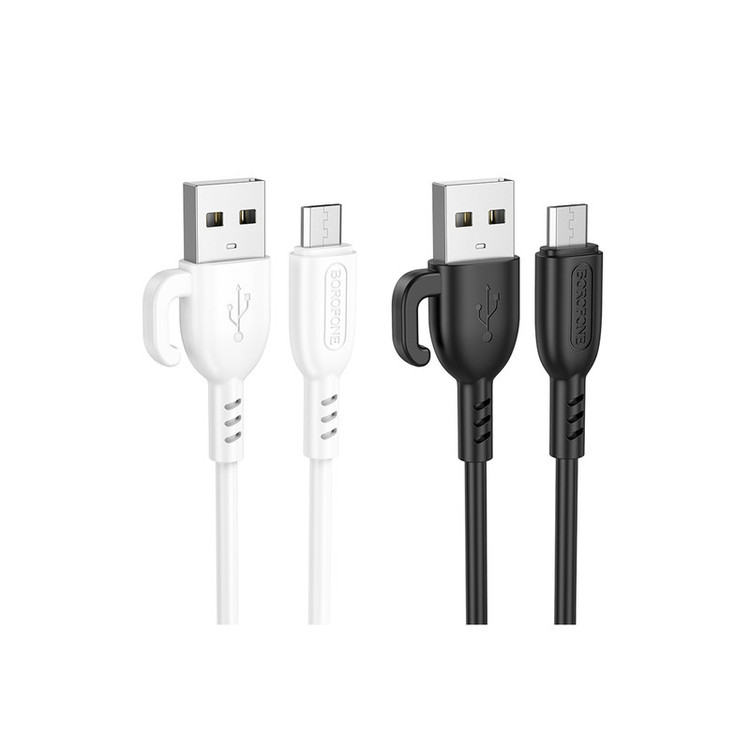 کابل تبدیل USB به MICROUSB بروفون مدل BX91 طول 1 متر
