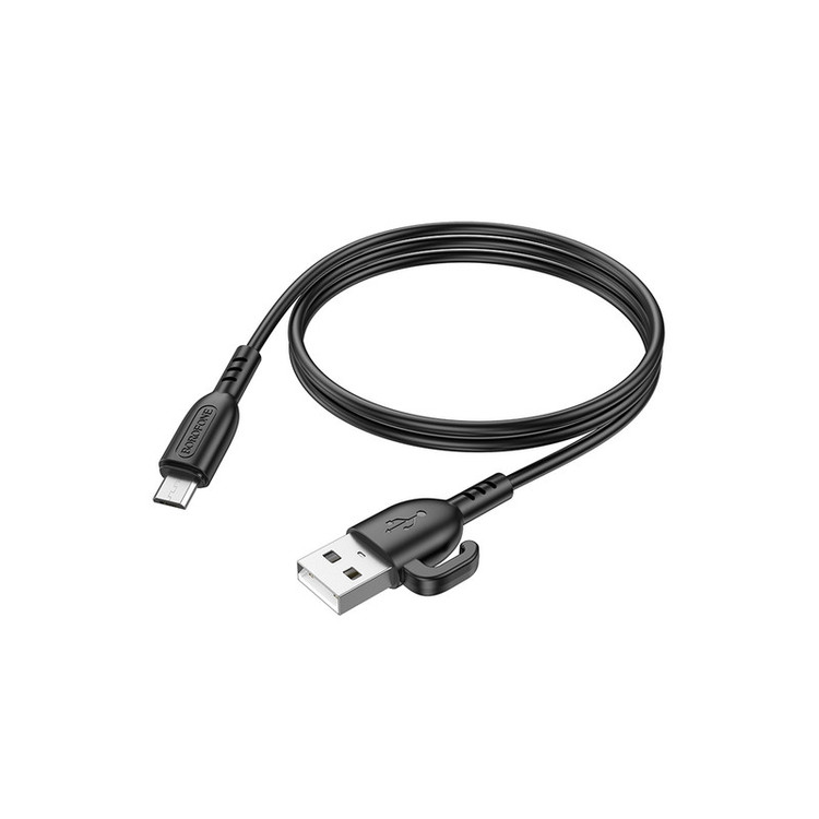 کابل تبدیل USB به MICROUSB بروفون مدل BX91 طول 1 متر