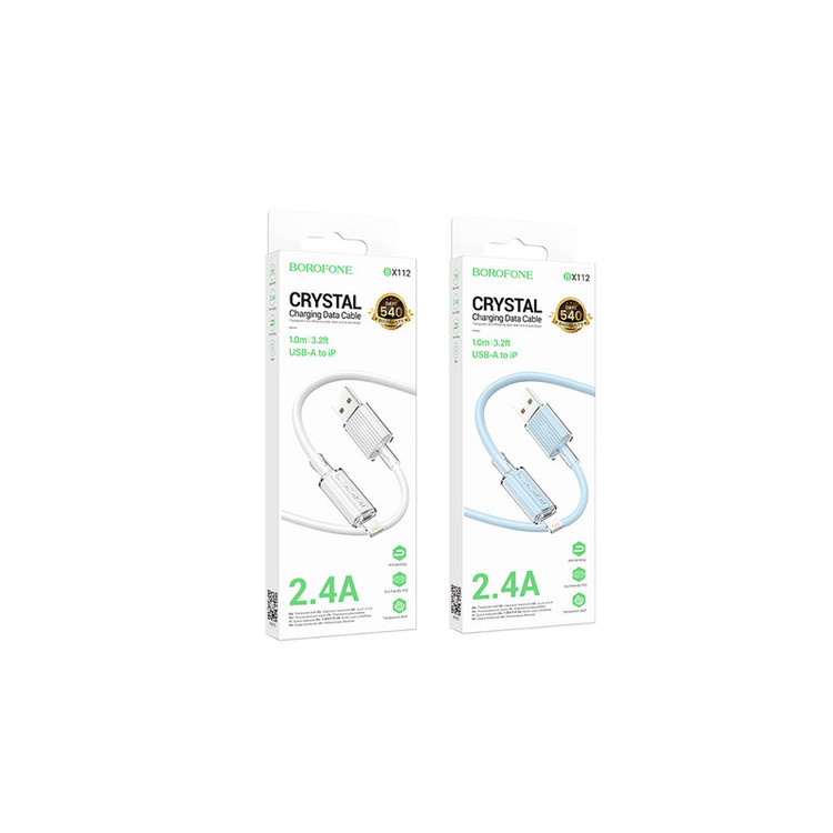 کابل تبدیل USB به لایتنینگ بروفون مدل BX112 طول 1 متر