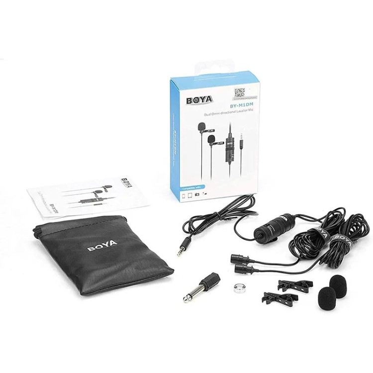 میکروفون یقه ای بویا مدل BY-M1DM