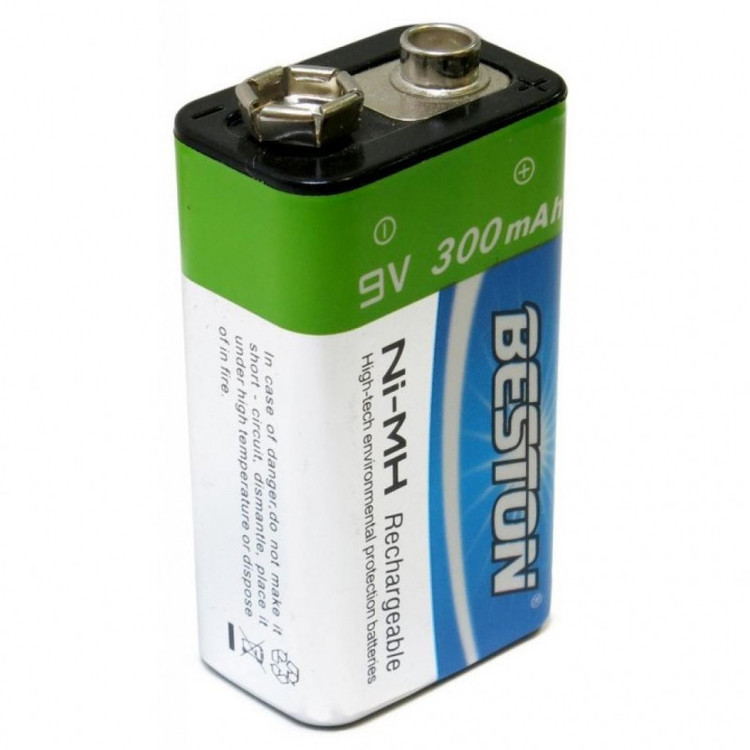 باطری کتابی بستون مدل 9v کد 300