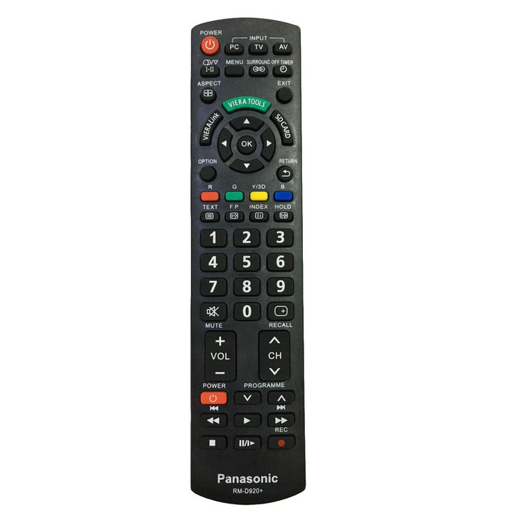 ریموت کنترل تلویزیون پاناسونیک مدل 920 پلاس