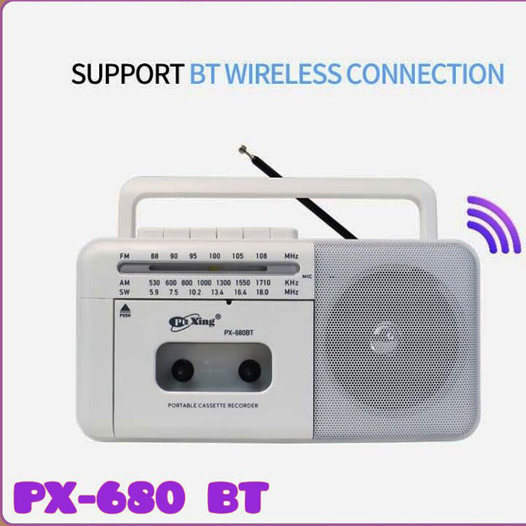 رادیو اسپیکر پوکسینگ
مدل PX-680BT کاست خور