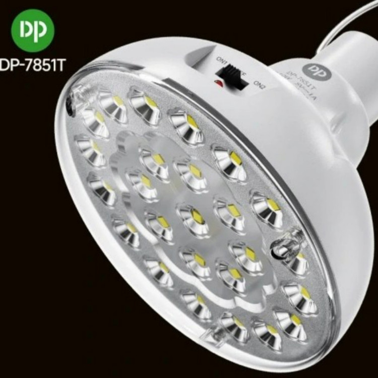چراغ آویز چادر دی پی مدل DP-7851T با نور مهتابی