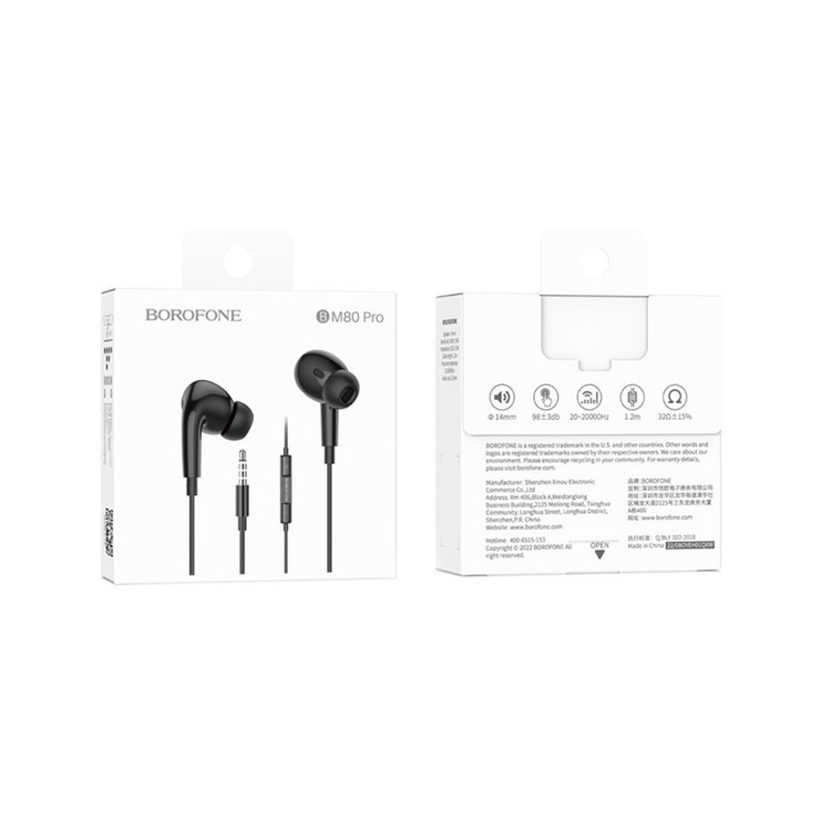 هندزفری بروفون مدل BM80 PRO AUX