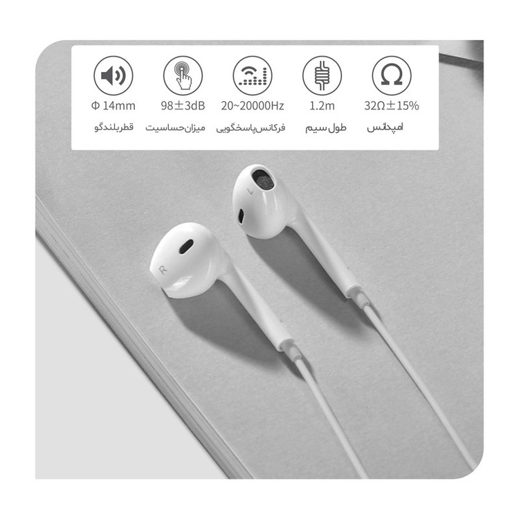 هندزفری بروفون مدل BM80 PRO AUX