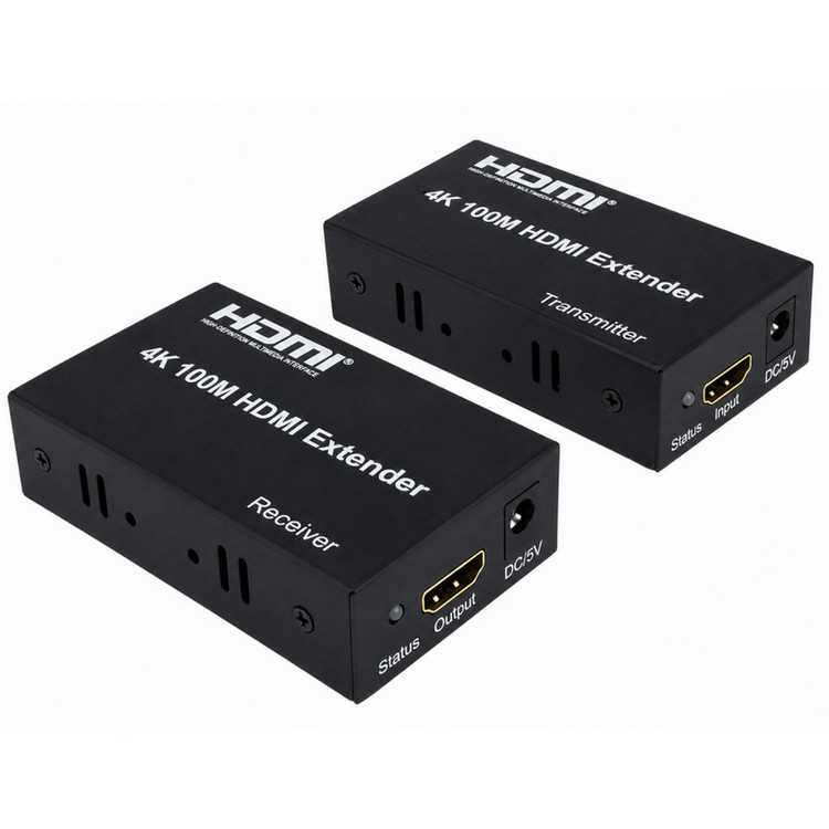 اکستندر HDMI رویال کد 4K-P98 طول 100 متر بسته 2 عددی